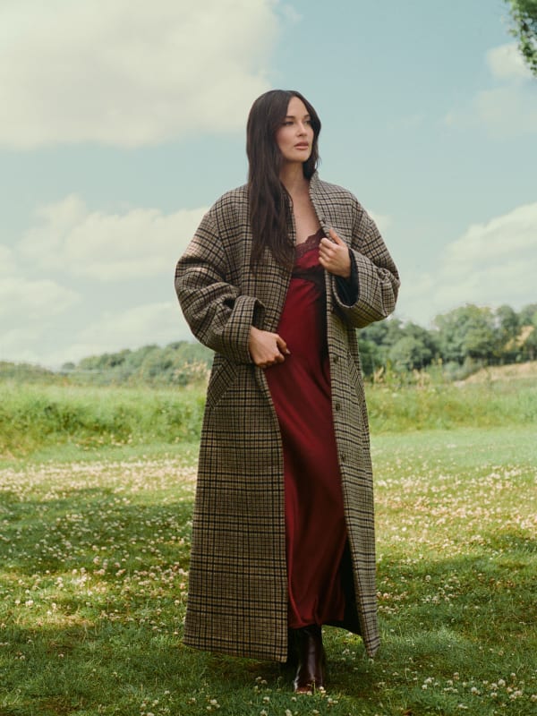 Cotswolds Coat - Toffee Plaid